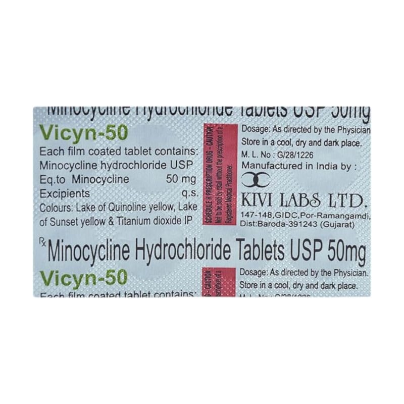 Vicyn 50mg Tablets